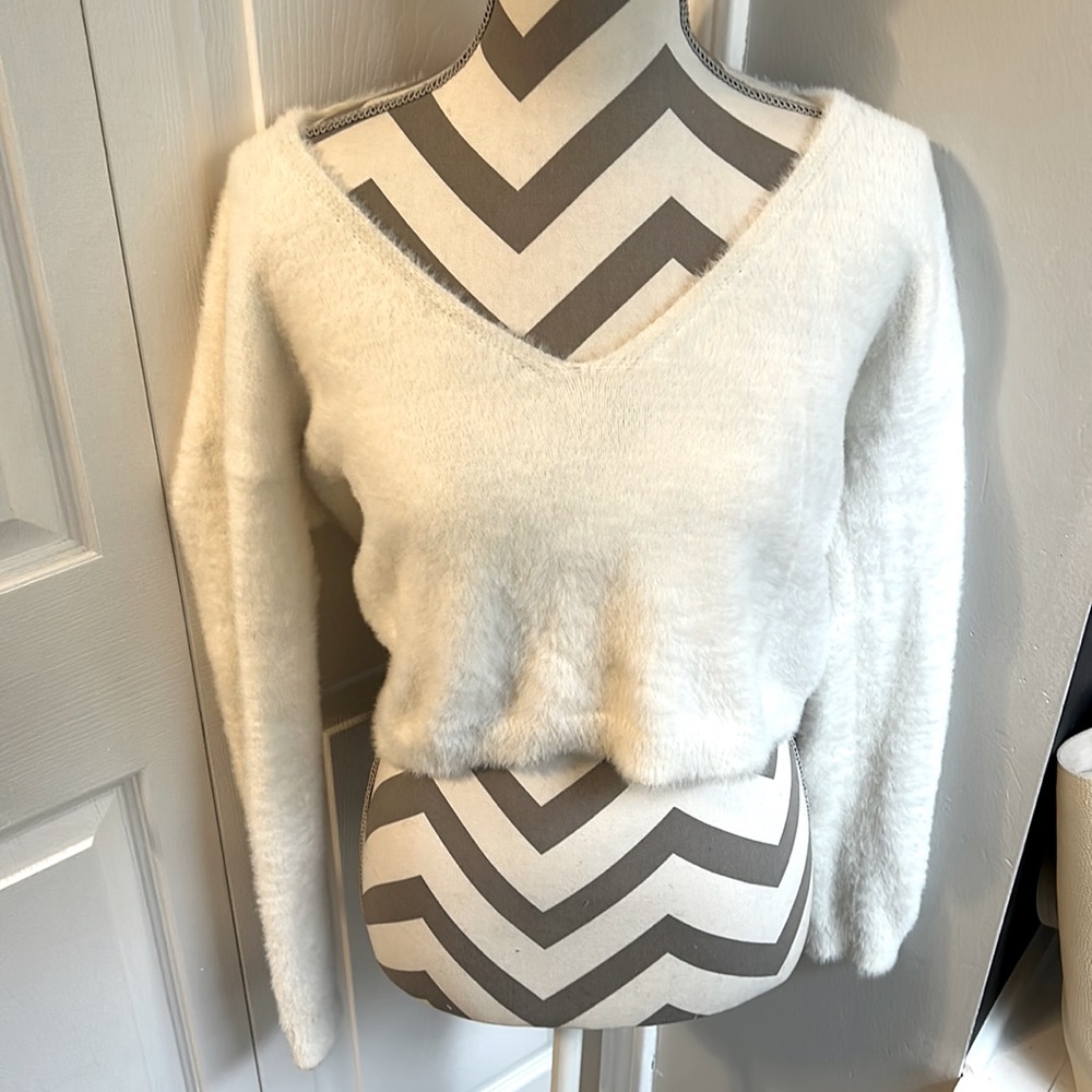 Fuzzy Forever 21 sweater